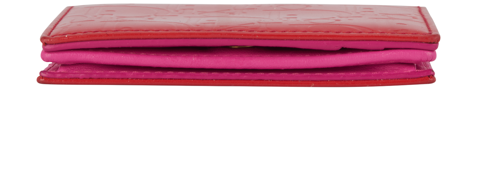 Christian Dior Flap Wallet, &pound;150, Accessories, Red, Patent Leather, Top view